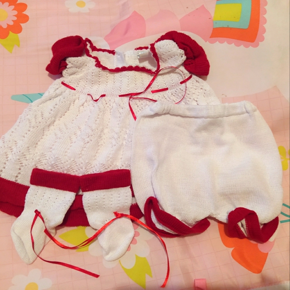 🔥1pc Baby girl clothes, 0-3M baby girl